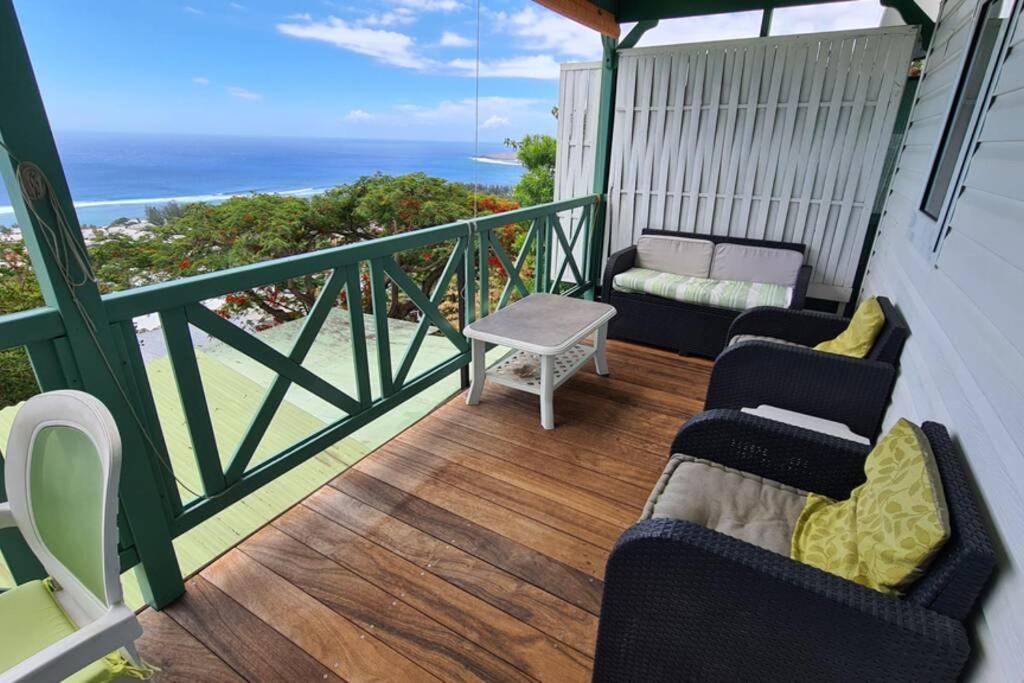 Chalet Sunset, Vue Panoramique Sur La Baie, Proche De Saint-Leu Et Ses Plages Exterior photo