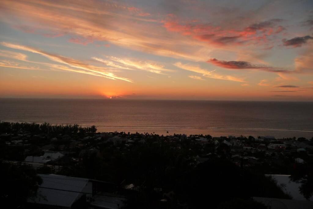 Chalet Sunset, Vue Panoramique Sur La Baie, Proche De Saint-Leu Et Ses Plages Exterior photo